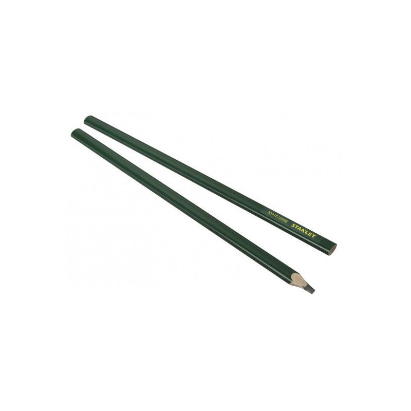 Crayon de maçon corps Vert STANLEY - Unité - STHT1-72998
