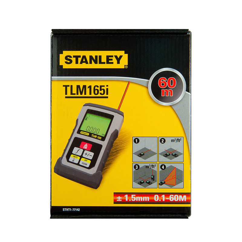 Télémètre laser TLM 165Si Portée 60m - STANLEY...