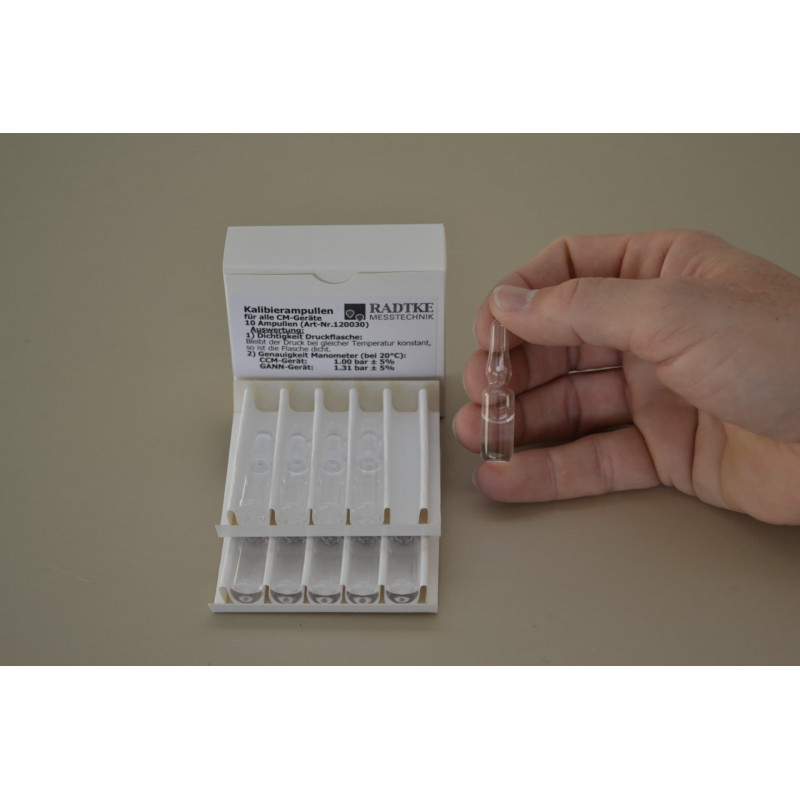 Ampoules d'eau 1,00 g d'étalonnage (+/- 1%) -...