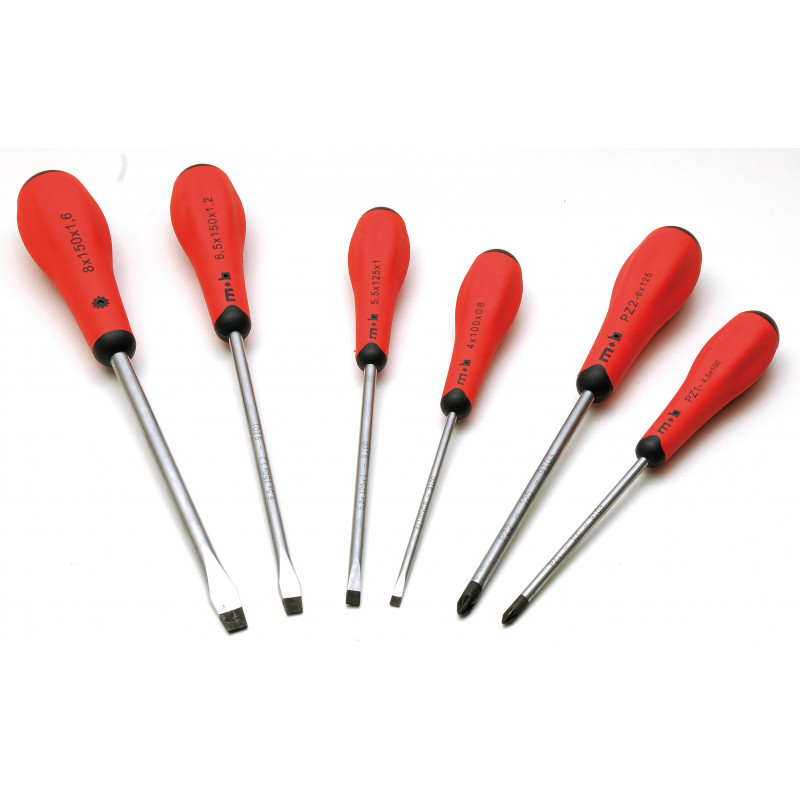 Coffret tournevis par 6 pièces MOB