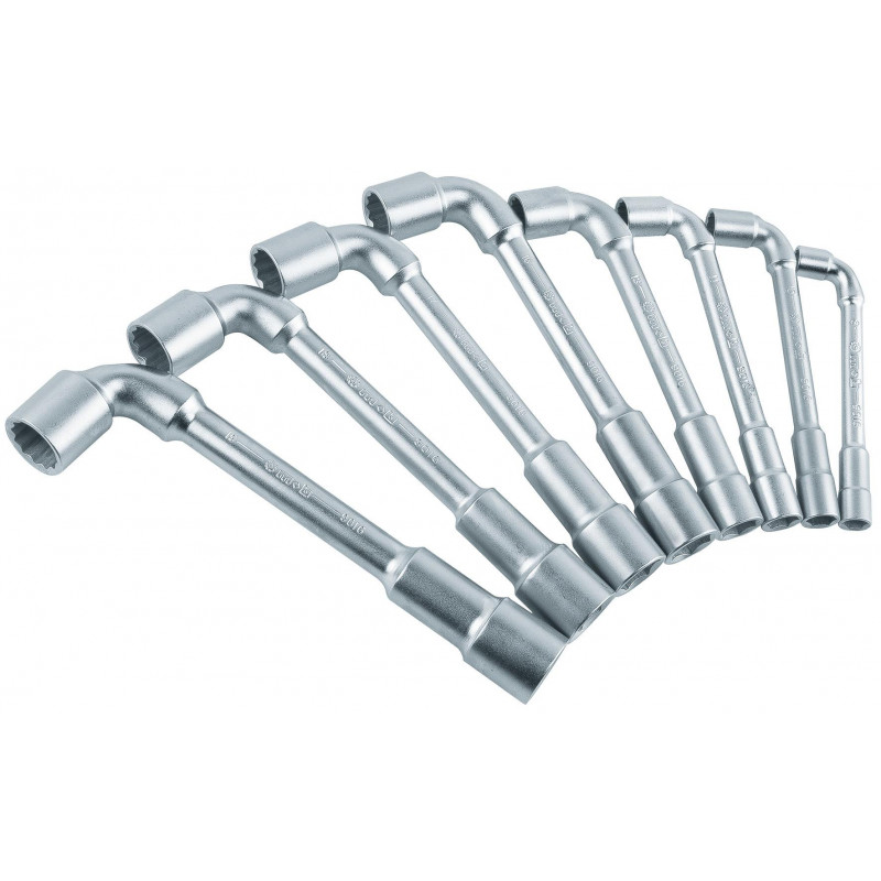 Clés à pipe débouchées 6 x 12 pans MOB DE 19