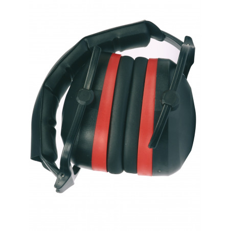 Casque pliable antibruit Rouge 30 dB - unité