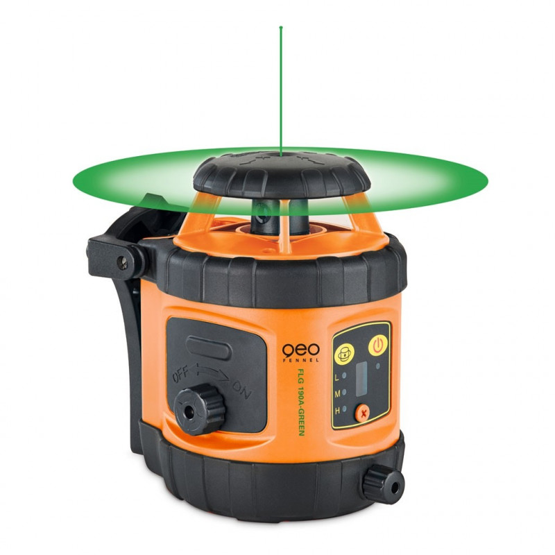 Laser rotatif Vert GEO-FENNEL FLG 190A-GREEN avec cellule de reception FR 45