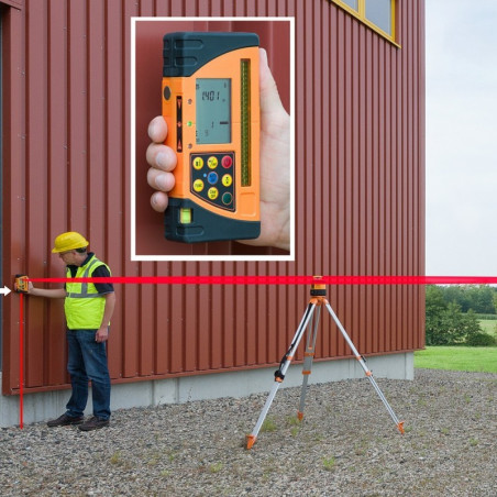 Laser rotatif Vert GEO-FENNEL FLG 190A-GREEN avec cellule de reception/télémètre