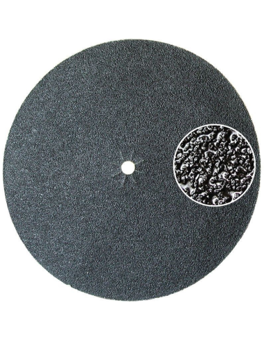 Disque abrasif biface carbure de silicium Grain 36 pour monobrosse IPERTITINA