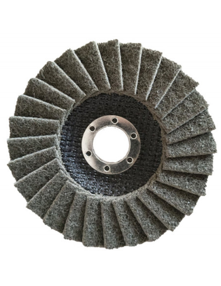 Disque à lamelles 125mm grain très fin (120 et plus) pour métaux