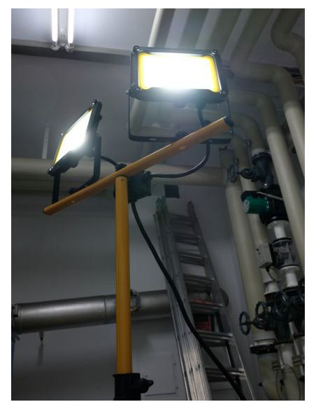 Deux projecteur LED JARO 3900 lm avec trépied - BRENNENSTUHL