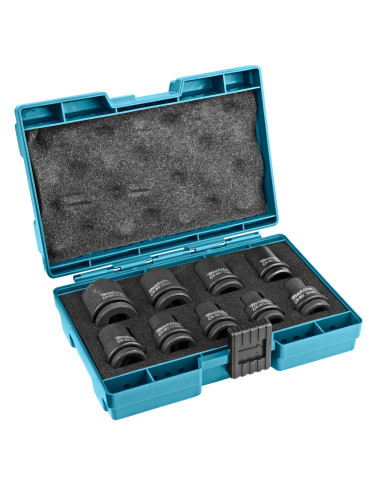 Coffret 9 douilles 1/2 pour boulonneuse à chocs...
