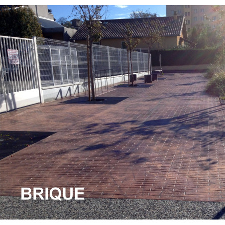 BA-COLOR Durcisseur minéral coloré pour sols décoratifs - Seau de 30kg