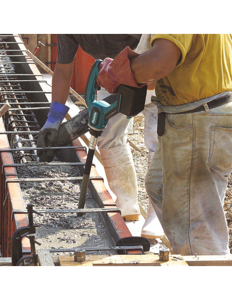 Vibreur à béton 18 V Li-Ion avec aiguille 80cm (Produit seul) - MAKITA DVR350Z