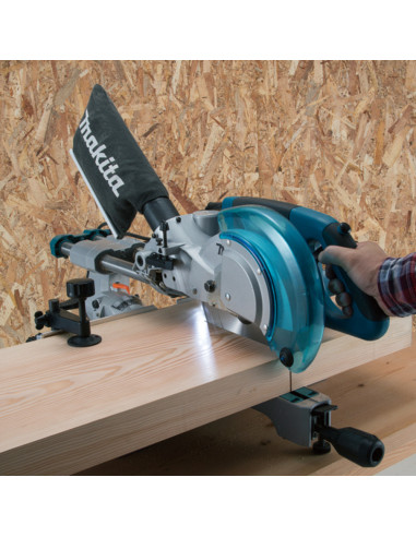 Scie radiale Ø 216 mm - 1 400 W - MAKITA LS0815FLN