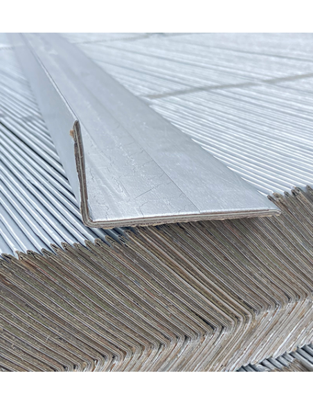 Cornières carton ALU 40x80x3 x1800 mm - 25 unités (45 ml)