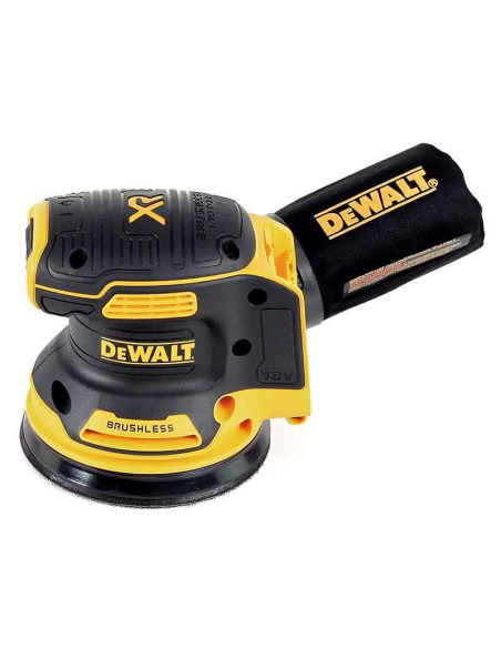 Ponceuse excentrique DEWALT DCW210NT XR 18V Brushless 125 mm - Machine seule