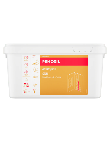 PENOSIL JOINTAPLAC 650 Blanc - Seau de 5 Litres