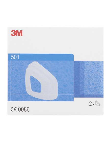 Bague de liaison pour filtre antigaz 3M - La paire