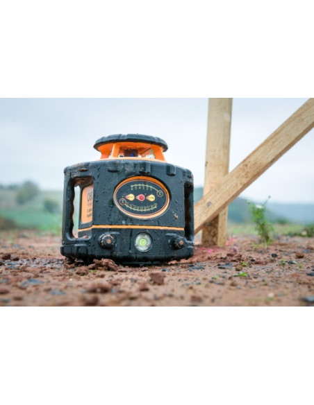 Laser rotatif ROUGE simple pente FL 300HV-G EasyGRADE  et  FR 50 - GEOFENNEL 214055