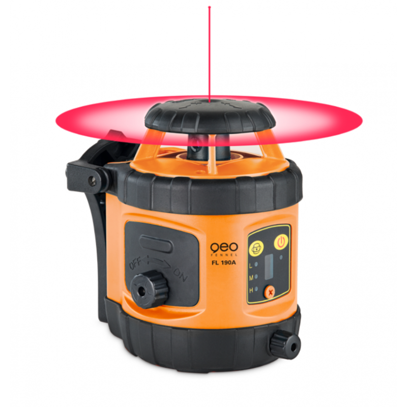 Laser rotatif GEO-FENNEL FLG 190A avec cellule de reception/télémètre FR DIST 30