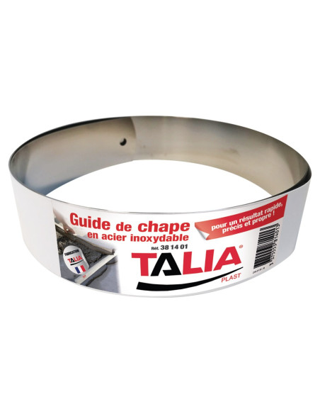 Guide de chape en acier inoxydable 2 mètres - TALIAPLAST 381401