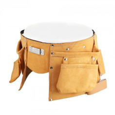 Ceinture cuir porte outils 10 poches