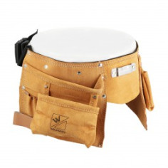 Ceinture cuir porte outils 10 poches 2