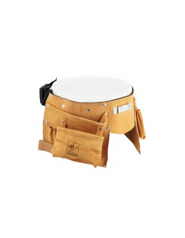 Ceinture cuir porte outils 10 poches