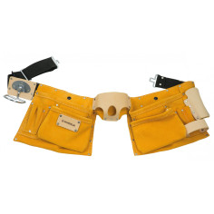 Poche double avec ceinture cuir souple - MONDELIN 805000