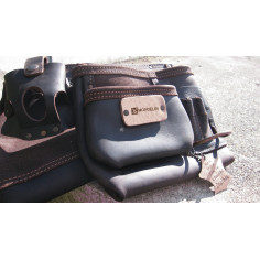 Ceinture avec poches en cuir tanné - MONDELIN 805200 2