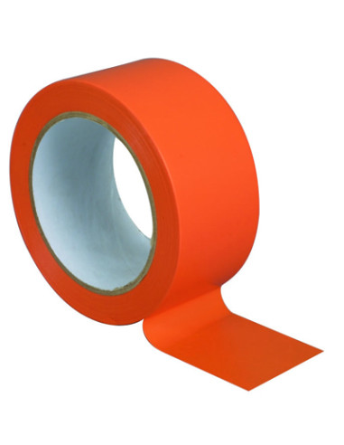 Ruban adhésif PVC Orange 75mmx33m - Le Rouleau