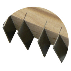 Chemin de fer Plat 300x40mm (Lames lisses) - TALIAPLAST... 2