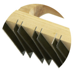 Chemin de fer Bois 24x7cm (Avec Dents pas de 3mm) -... 2