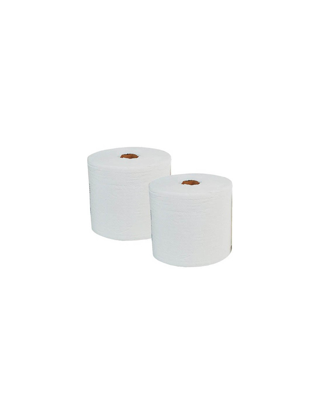 Bobines Essuie-tout Industriel Blanc 1000 feuilles x 2 unités