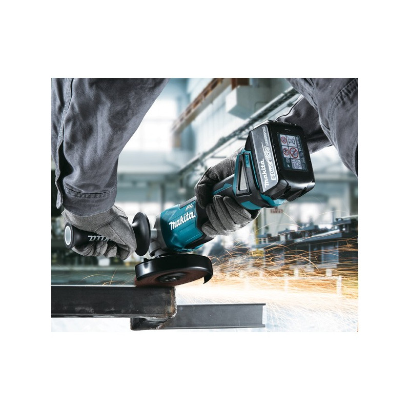 Coffret Meuleuse Ø 125 mm 18 V Li-Ion 5 Ah...