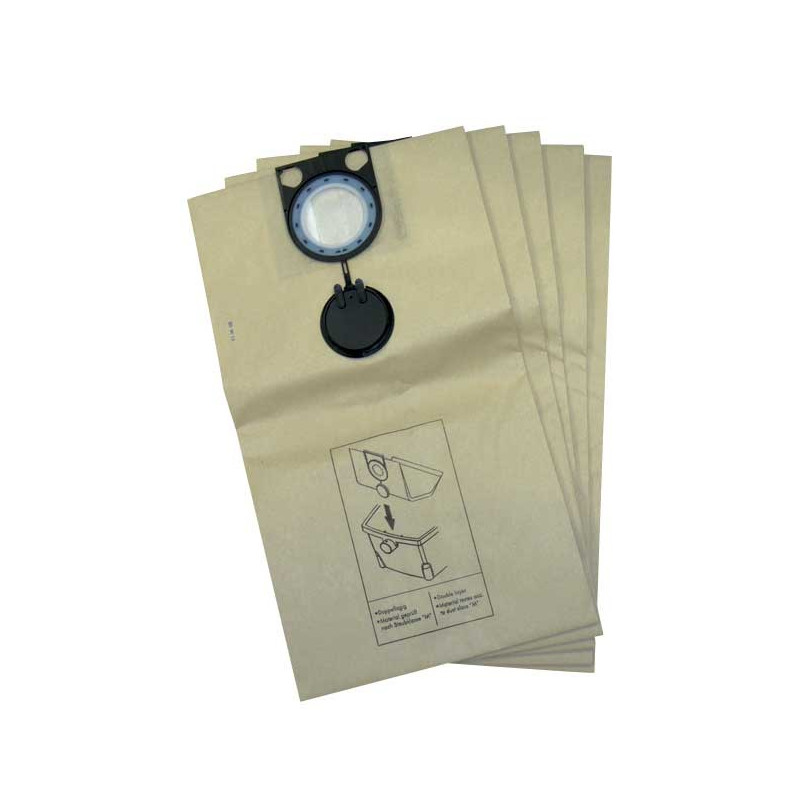 Sac cellulose pour aspiration des poussières -...